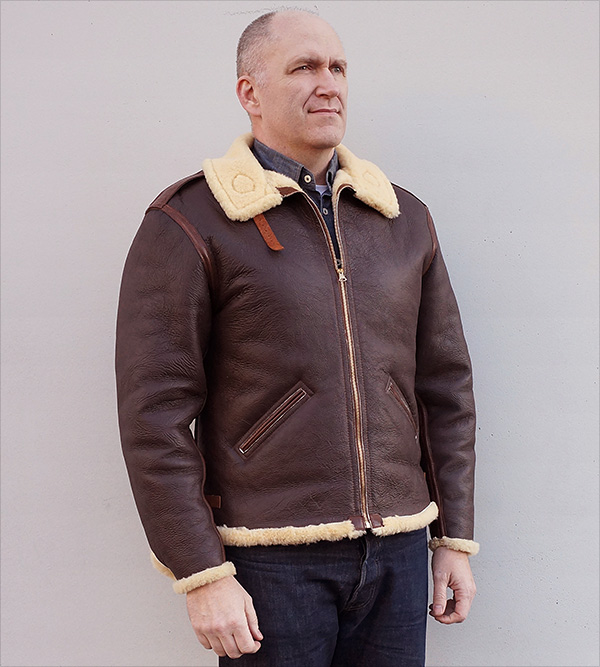 Good Wear Leather Coat Company — Sale Arnoff Type B-6 Sheepskin Jacket