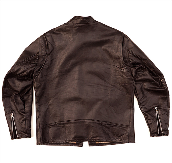 Vintage Beck Horsehide Cafe Racer