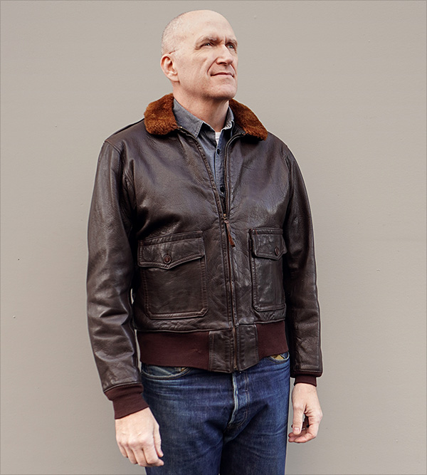 Original Cagleco Sportswear U. S. Navy G-1 MIL-J-7823 Flight Jacket