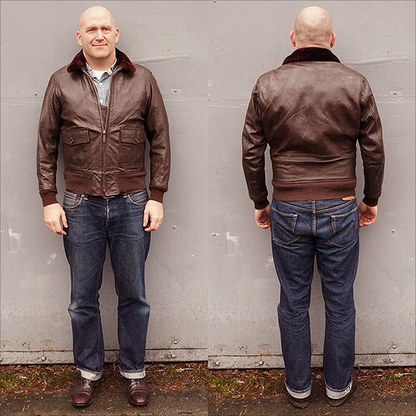 Original Breier of Amsterdam 7823 G-1 Flight Jacket