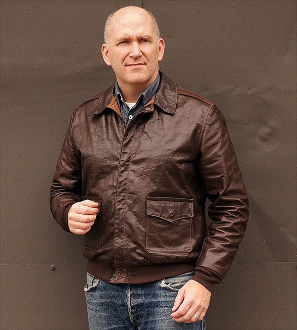 Good Wear Bronco Mfg. Corp. Type A-2 Jacket Horween Horsehide