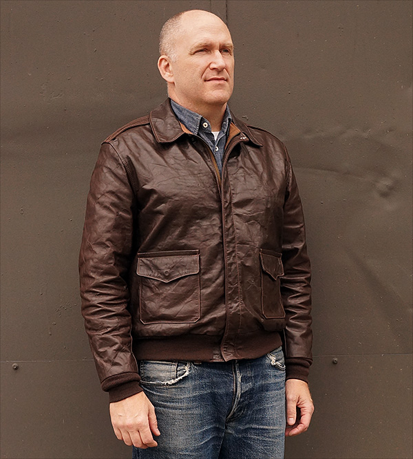 Good Wear Bronco Mfg. Corp. Type A-2 Jacket Horween Horsehide