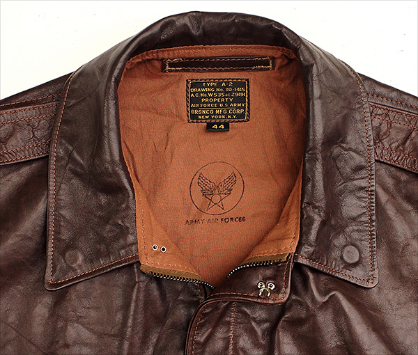 Good Wear Bronco Mfg. Corp. Type A-2 Jacket Horween Horsehide