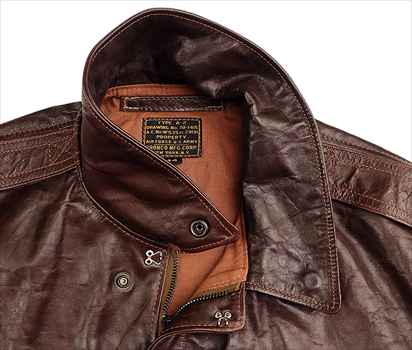 Good Wear Bronco Mfg. Corp. Type A-2 Jacket Horween Horsehide