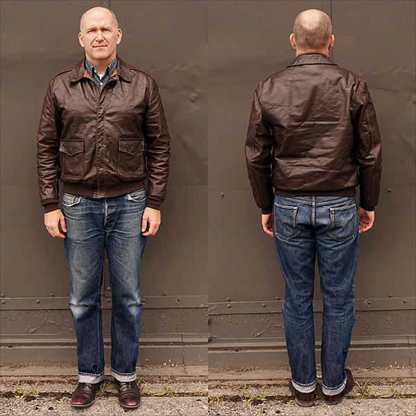 Good Wear Bronco Mfg. Corp. Type A-2 Jacket Horween Horsehide