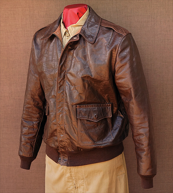 Good Wear Bronco Mfg. Corp. Type A-2 Jacket Horween Horsehide