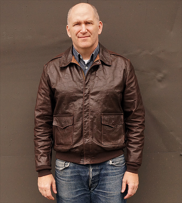 Good Wear Bronco Mfg. Corp. Type A-2 Jacket Horween Horsehide