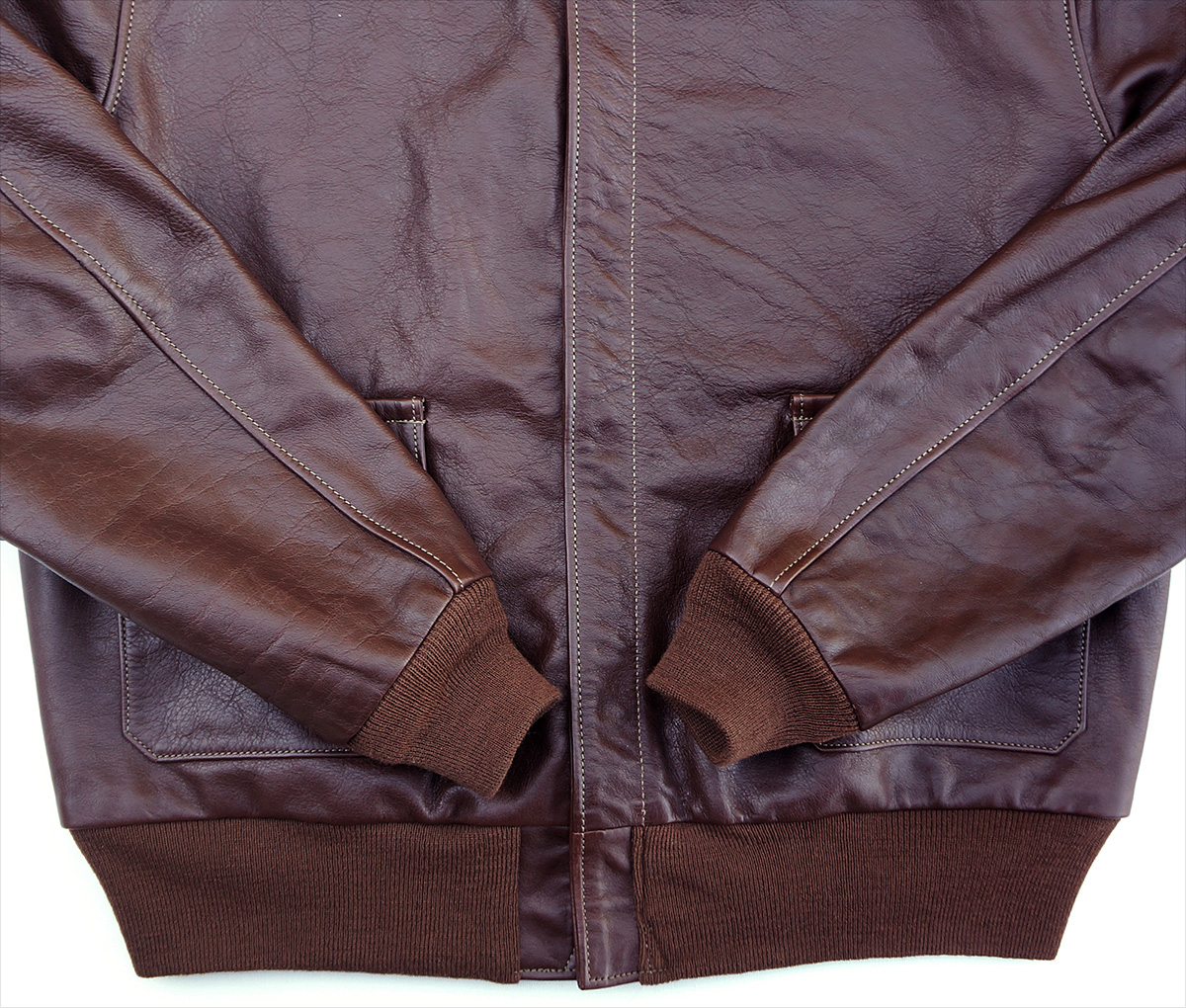 Bronco Mfg. Corp. A-2 Horsehide WWII Flight Jacket