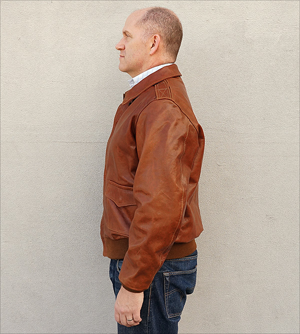 Cable Raincoat 42-10008-P Type A-2 Flight Jacket by Good Wear Leather