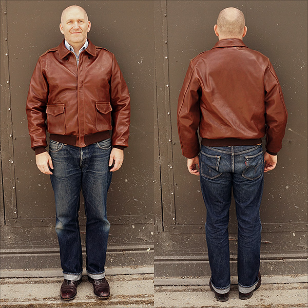 Good Wear Leather Coat Company — Sale W535-AC-27753 A-2 Jacket