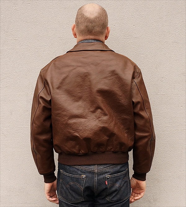 Good Wear Cable Rinacoat Type A-2 Jacket Horween Horsehide