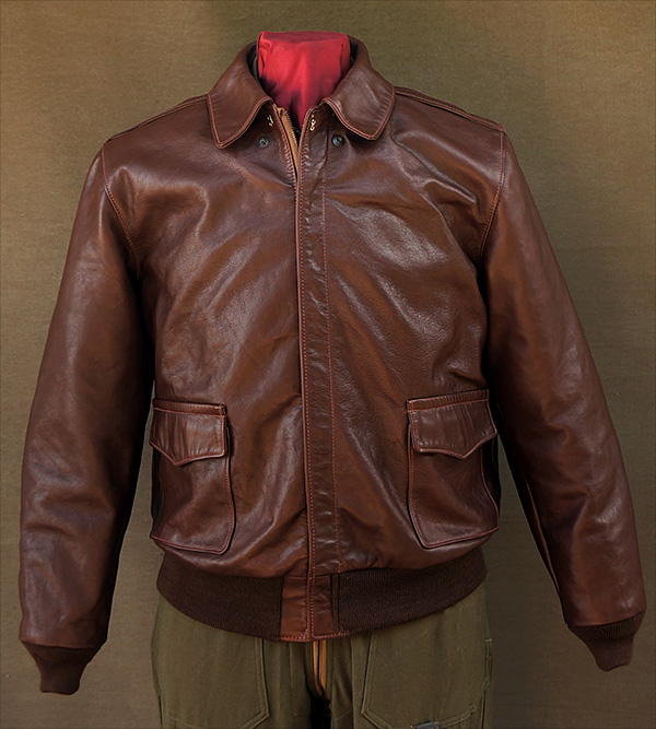 Cable Raincoat Co. 42-10008-P Type A-2 Army Air Force Horsehide Flight Jacket