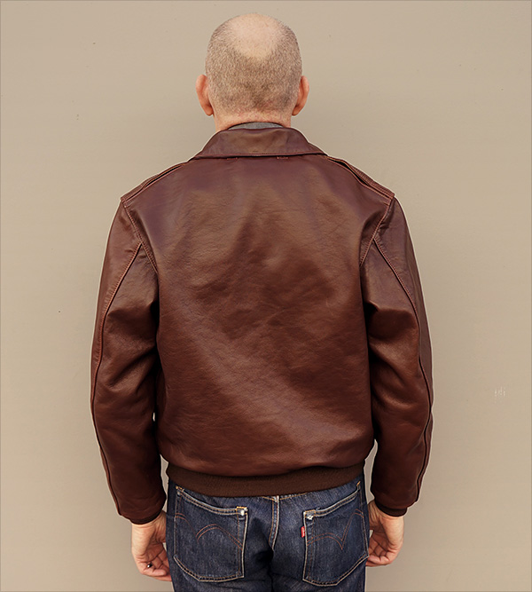 Cable Raincoat Co. 42-10008-P Type A-2 Army Air Force Horsehide Flight Jacket