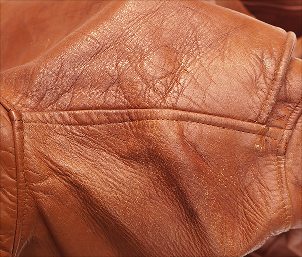 Vintage Horsehide Car Coat from WWII 1940s