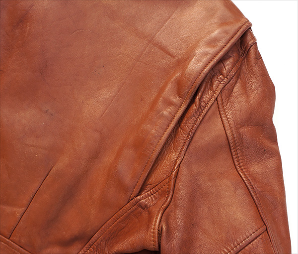 Vintage Horsehide Car Coat from WWII 1940s