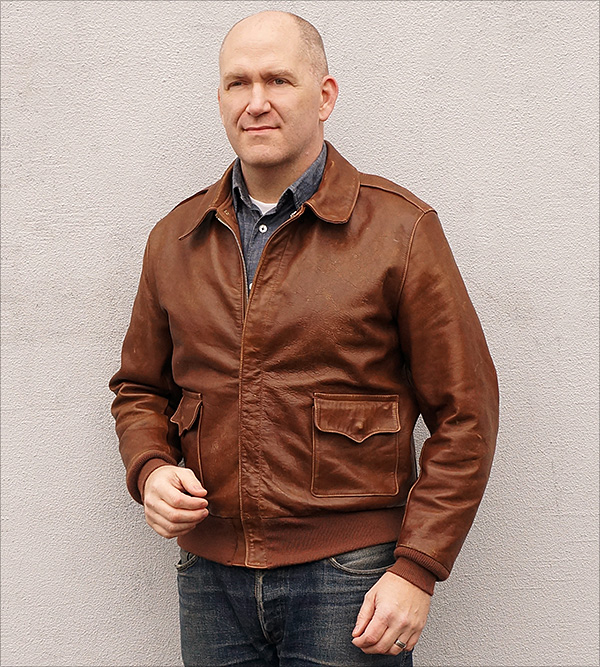 Combat Clone Star Sportswear Type A-2 Flight Jacket by Good Wear Leather