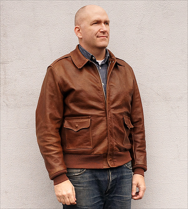 Combat Clone Star Sportswear Type A-2 Flight Jacket by Good Wear Leather