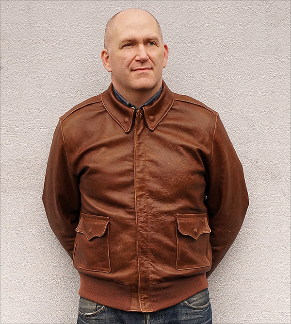 Combat Clone Star Sportswear Type A-2 Flight Jacket by Good Wear Leather