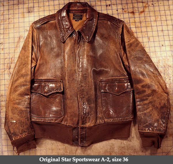 Combat Clone Star Sportswear Type A-2 Flight Jacket by Good Wear Leather