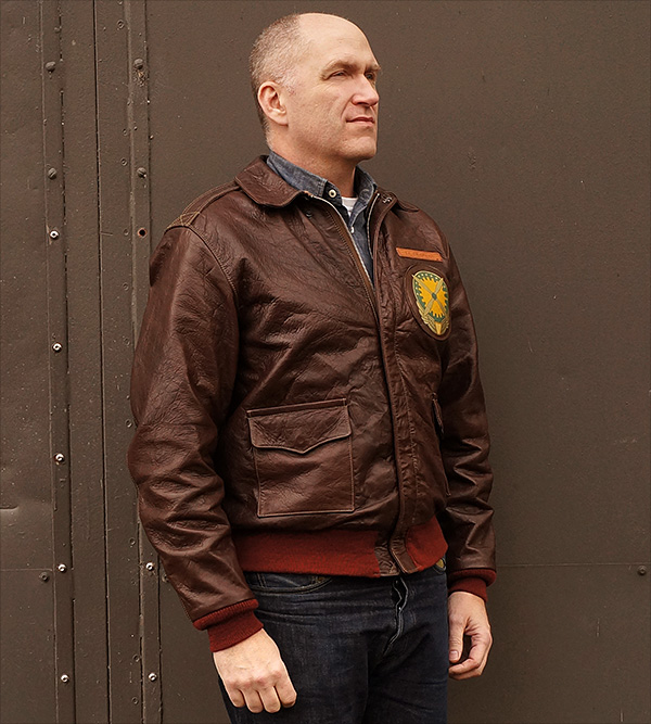 Combat Clone Aero 21996 A-2 Jacket Horsehide