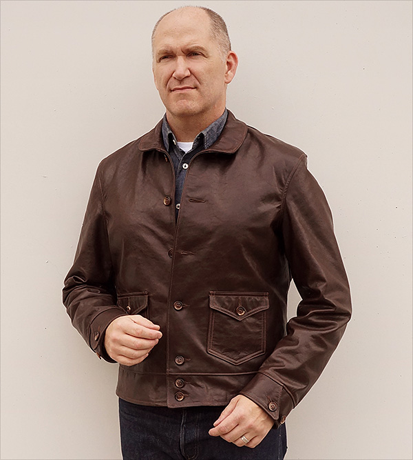 Good Wear Rainier Clothing Co. Cossack Jacket Horween Horsehide