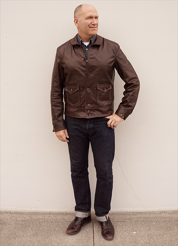 Good Wear Rainier Clothing Co. Cossack Jacket Horween Horsehide