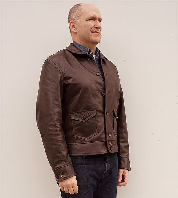 Good Wear Rainier Clothing Co. Cossack Jacket Horween Horsehide