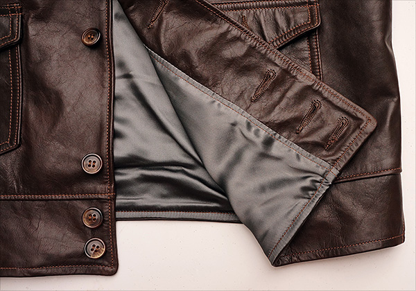 Good Wear Rainier Clothing Co. Cossack Jacket Horween Horsehide