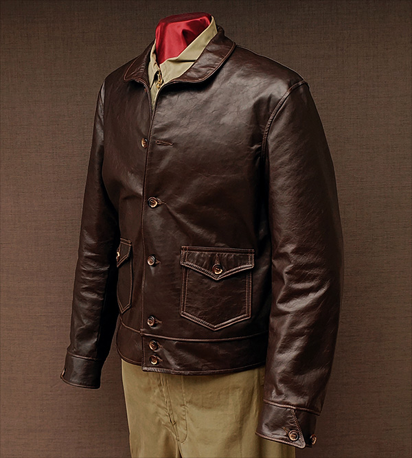 Good Wear Rainier Clothing Co. Cossack Jacket Horween Horsehide
