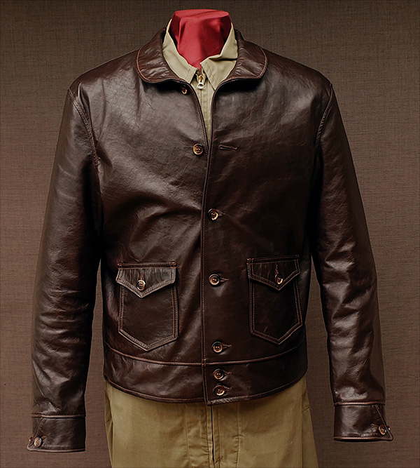 Good Wear Rainier Clothing Co. Cossack Jacket Horween Horsehide