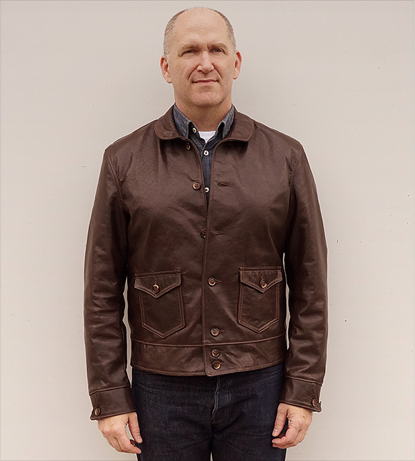 Good Wear Rainier Clothing Co. Cossack Jacket Horween Horsehide