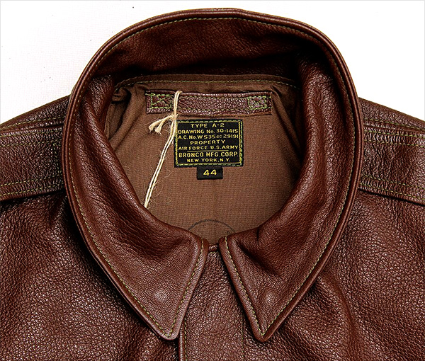 Diamond Uniform: Bronco Mfg. Type A-2 Flight Jacket