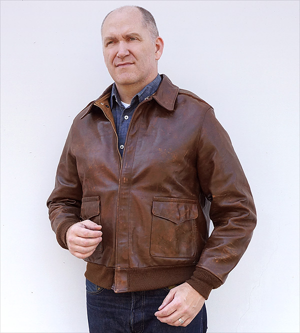 Diamond Clothign Co. Type A-2 Jacket Horween Horsehide