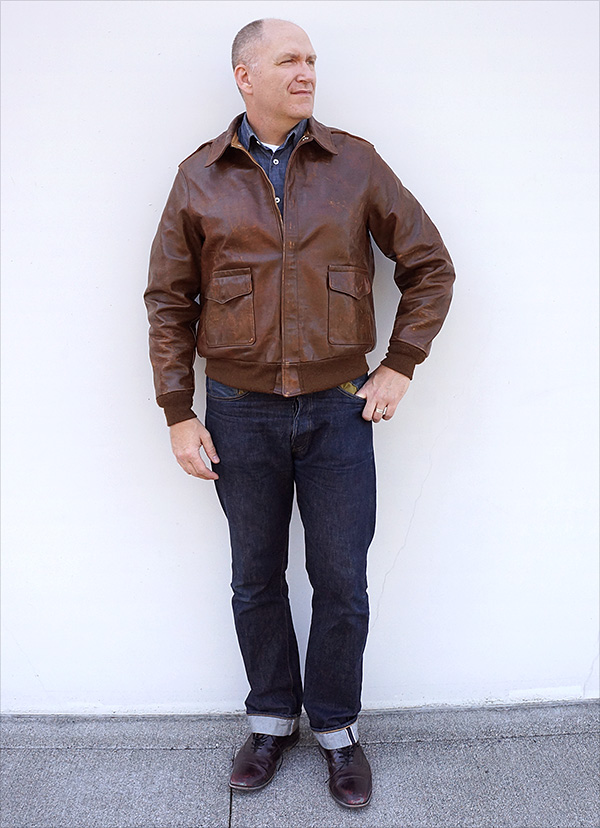 Diamond Clothign Co. Type A-2 Jacket Horween Horsehide