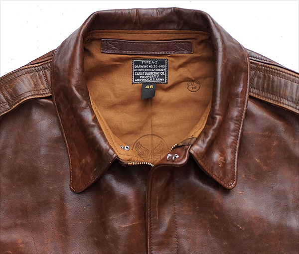 Diamond Clothign Co. Type A-2 Jacket Horween Horsehide