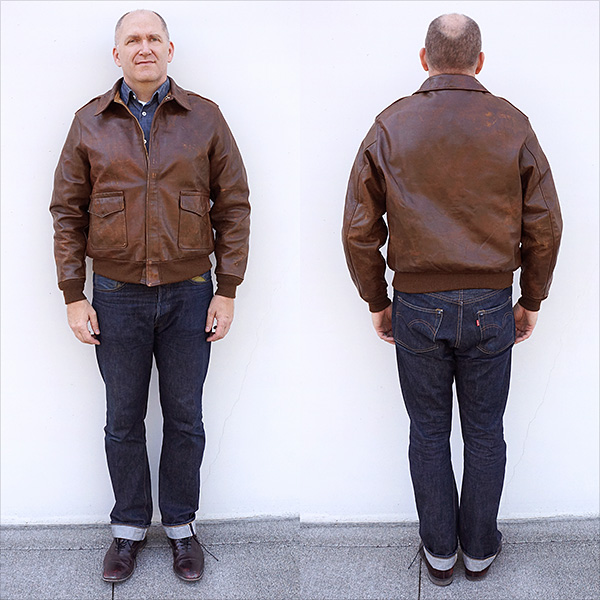 Diamond Clothign Co. Type A-2 Jacket Horween Horsehide