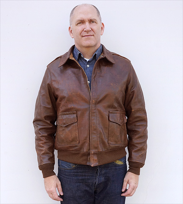 Diamond Clothign Co. Type A-2 Jacket Horween Horsehide