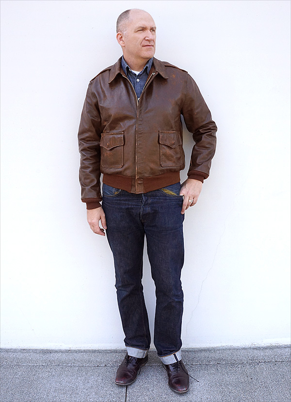 Diamond Clothing Co. Type A-2 Jacket Horween Horsehide