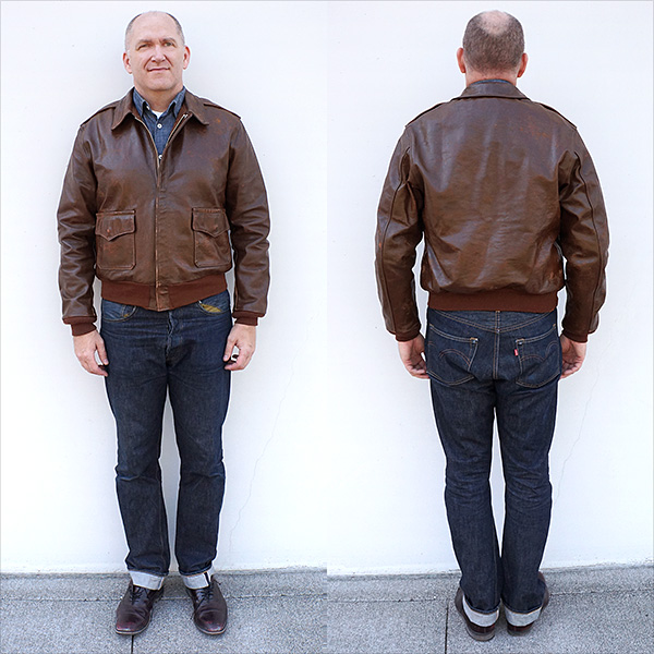 Diamond Clothing Co. Type A-2 Jacket Horween Horsehide
