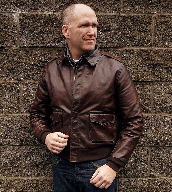 Diamond Clothing Co. Bronco Type A-2 Jacket Horsehide