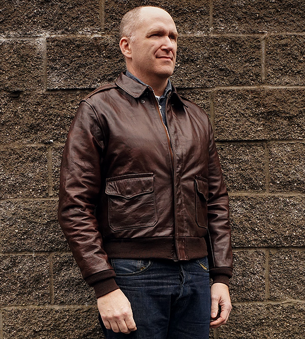 Diamond Clothing Co. Bronco Type A-2 Jacket Horsehide