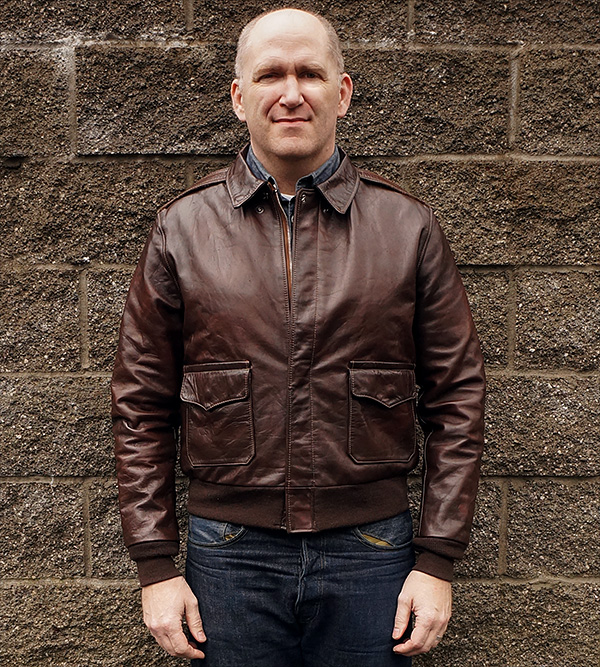 Diamond Clothing Co. Bronco Type A-2 Jacket Horsehide