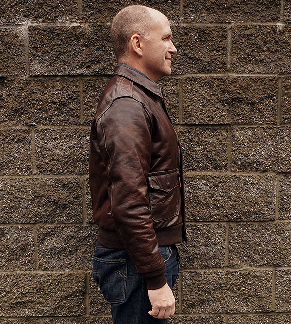Diamond Clothing Co. Bronco Type A-2 Jacket Horsehide