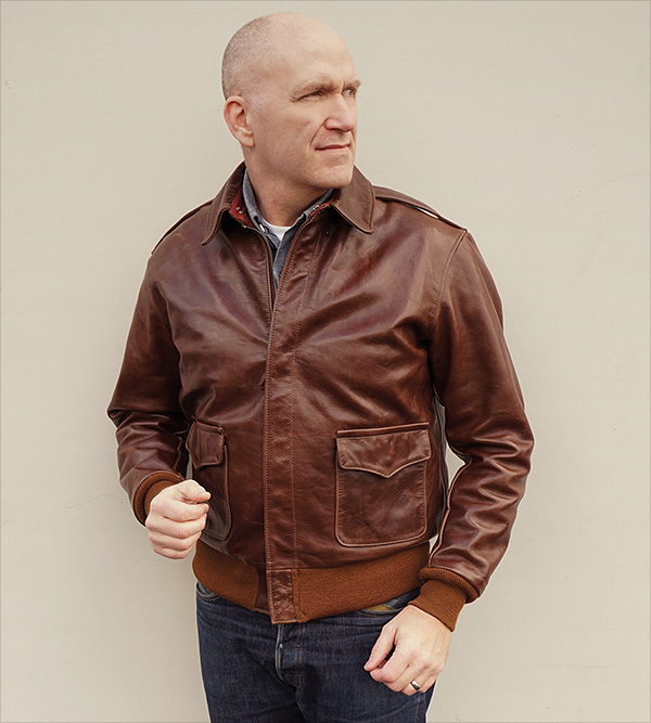 Diamond Clothing Co. Rough Wear A-2 Flight Jacket