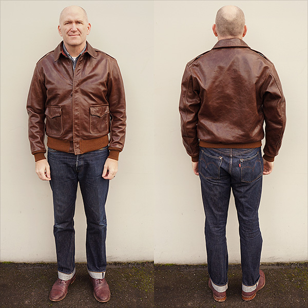 Diamond Clothing Co. Rough Wear A-2 Flight Jacket