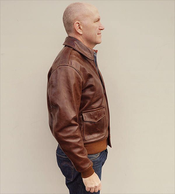 Diamond Clothing Co. Rough Wear A-2 Flight Jacket