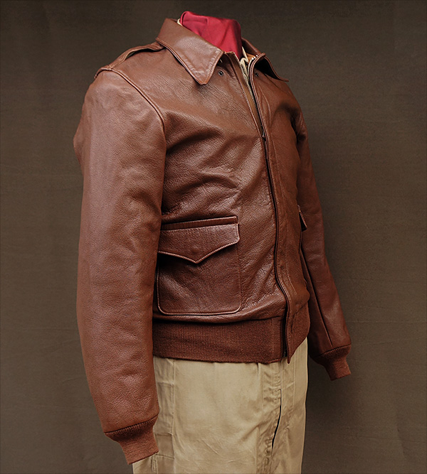 David D. Doniger A-2 Goatskin WWII Flight Jacket