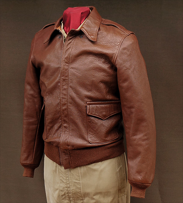 David D. Doniger A-2 Goatskin WWII Flight Jacket