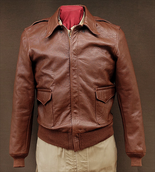 David D. Doniger A-2 Goatskin WWII Flight Jacket