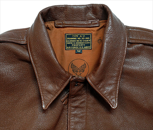 David D. Doniger A-2 Goatskin WWII Flight Jacket